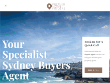 Tablet Screenshot of premierhomefinders.com.au